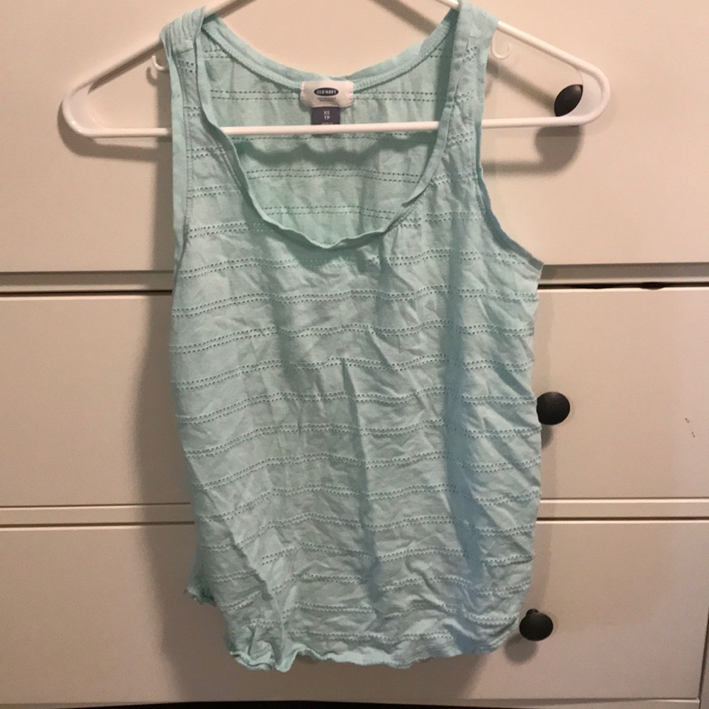 Light blue tank top